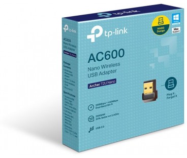 ADAPTER WLAN USB TP-LINK ARCHER T2U NANO