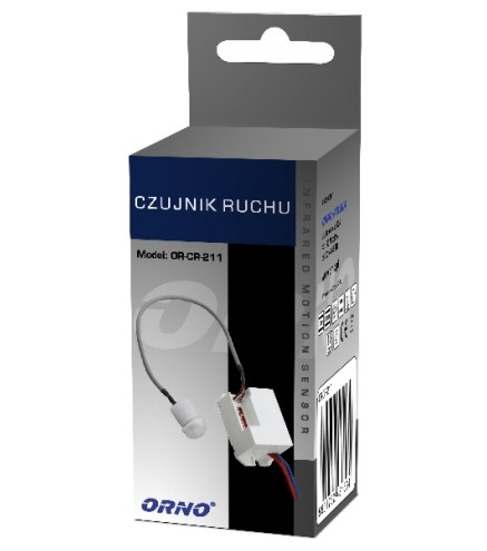 Miniaturowy czujnik ruchu ORNO OR-CR-211