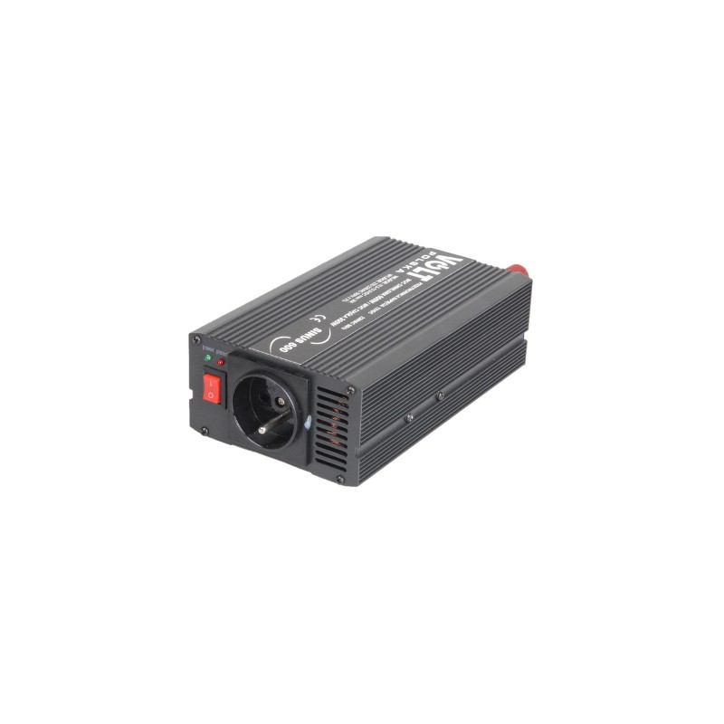 PRZETWORNICA VOLT POLSKA SINUS 600 12V / 230V 300/600W