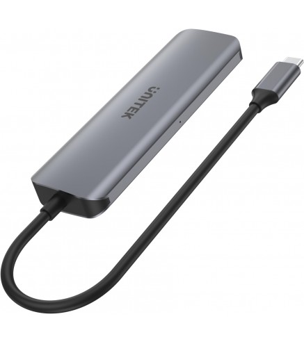Unitek Aktywny hub USB-C 4xUSB 3.1 Gen1 microUSB
