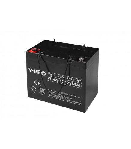 Akumulator VOLT POLSKA AGM VPRO 12V 55Ah