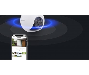 Kamera IP Ezviz H80f Multi z potrójnym obiektywem 12MPx (3 x 2K+)