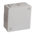 Puszka natynkowa pusta 6 wlotów VIPLAST VP-22 BIAŁA IP55 86x86x40mm 022-01