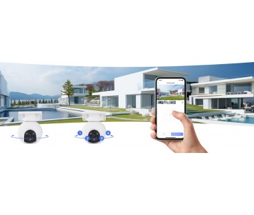Kamera IP Ezviz H80f Multi z potrójnym obiektywem 12MPx (3 x 2K+)