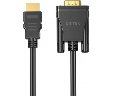 Unitek Kabel HDMI na VGA, FullHD 60Hz, 2 m