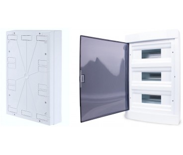 Rozdzielnica natynkowa 36 modułowa (3*12M) Adelid RM-NT-36T