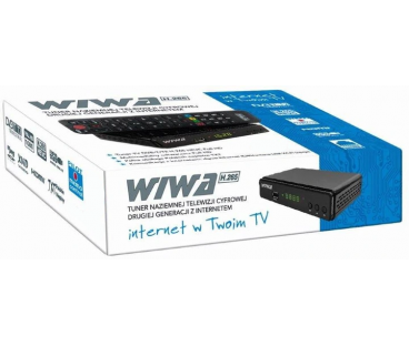 Tuner DVB-T/T2 WIWA H.265