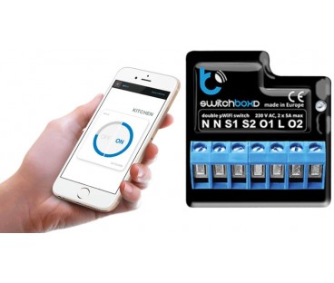 Przełącznik Blebox SwitchBoxD WiFi 230V