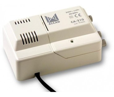 Wzmacniacz Alcad CA-210 VHF-UHF 1we/2wy wielozakresowy
