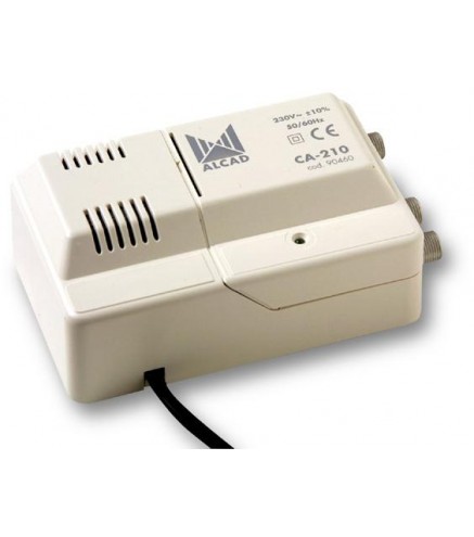 Wzmacniacz Alcad CA-210 VHF-UHF 1we/2wy wielozakresowy