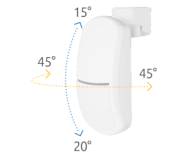 SATEL DUALNA CZUJKA RUCHU PIR+MW SLIM-DUAL-PRO
