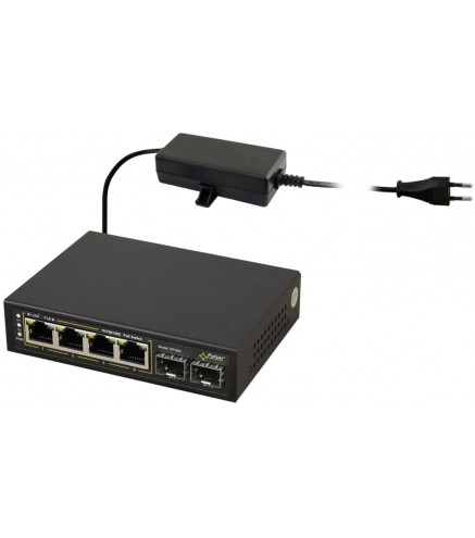 SWITCH POE 4+2SFP PULSAR SFG64