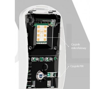 SATEL DUALNA CZUJKA RUCHU PIR+MW SLIM-DUAL-PRO