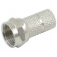 Wtyk F na RG-6 FG06-100 1szt. Wtyk F na RG-6 FG06-100 1szt.
