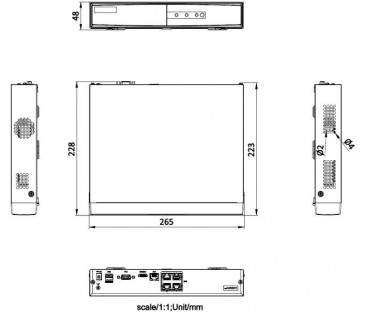 Rejestrator IP HIKVISION DS-7104NI-Q1/4P/M(D) PL