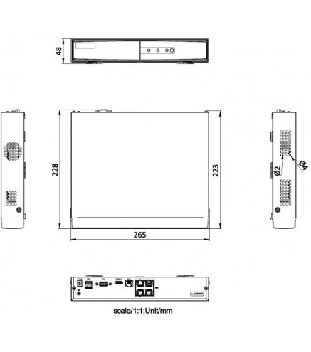 Rejestrator IP HIKVISION DS-7104NI-Q1/4P/M(D) PL