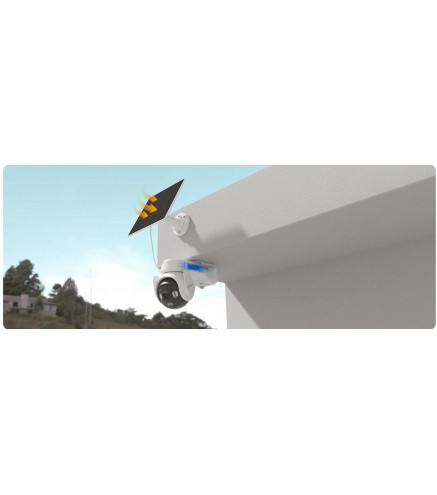 Kamera IP Imou AOV PT KIT 2.4GHz Wi-Fi i 4G 5MPx z panelem solarnym