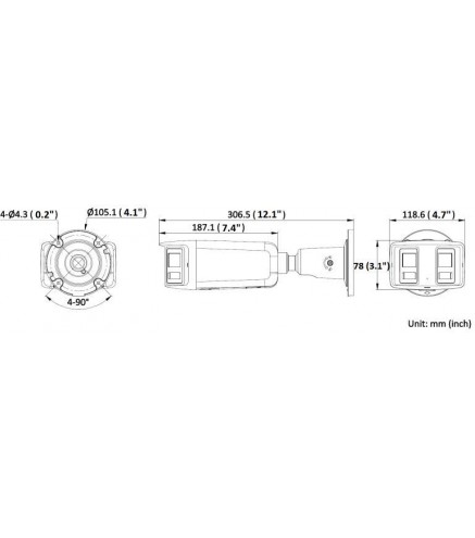 Kamera IP HikVision DS-2CD2T67G2P-LSU/SL(2.8mm)(C) PL