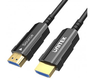 Unitek Kabel optyczny HDMI 2.0 AOC 4K 60Hz 50m