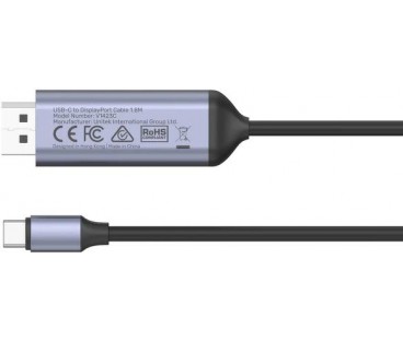 Unitek Adapter USB-C na DP 1.4 8K@60Hz kabel 1,8m
