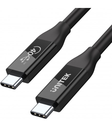 Unitek przewód USB-C 4.0 PD 100W 40 Gbps 8K 0,8 m