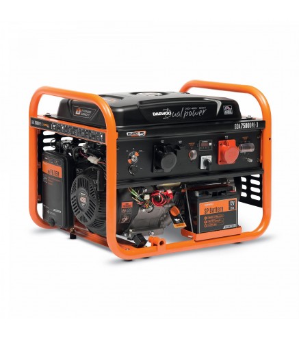AGREGAT PRĄDOTWÓRCZY DAEWOO GDA 7500DPE-3 6.5kW
