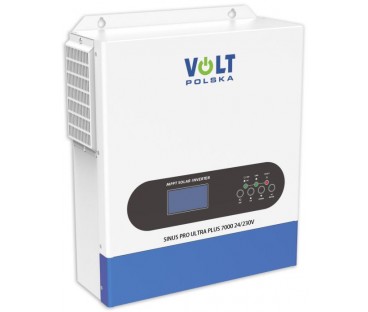 Przetwornica Inwerter solarny Volt Polska SinusPro ULTRA PLUS 7000 24/230V (3500/7000W) Wi-Fi + 100A MPPT (60-500V)