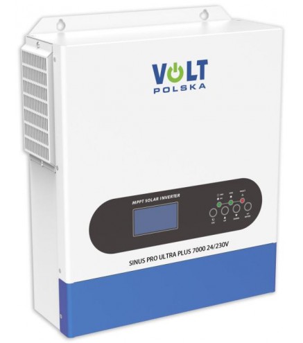 Przetwornica Inwerter solarny Volt Polska SinusPro ULTRA PLUS 7000 24/230V (3500/7000W) Wi-Fi + 100A MPPT (60-500V)