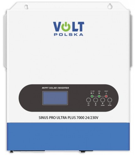 Przetwornica Inwerter solarny Volt Polska SinusPro ULTRA PLUS 7000 24/230V (3500/7000W) Wi-Fi + 100A MPPT (60-500V)