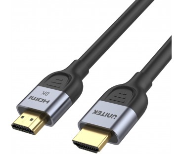 Kabel HDMI Unitek 2.1 8K 60Hz, czarny, 1m