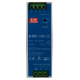 ZASILACZ IMPULSOWY NA SZYNĘ DIN MEAN WELL NDR-120-48 48V/120W/2.5A