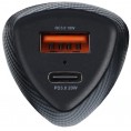 ŁADOWARKA SAMOCHODOWA Forcell Carbon CC50-1A1C 38 W 1x USB-C 1x USB-A PD 3.0 QC 3.0 CZARNA ŁADOWARKA SAMOCHODOWA Forcell Carbon CC50-1A1C 38 W 1x USB-C 1x USB-A PD 3.0 QC 3.0 CZARNA