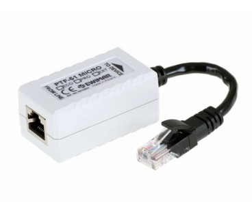 Zabezpieczenie przepięciowe LAN do kamer IP, EWIMAR PTF-51-ENG/PoE/Micro