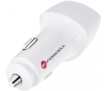 ŁADOWARKA SAMOCHODOWA Forcell Carbon CC50-1A1C 38 W 1x USB-C 1x USB-A PD 3.0 QC 3.0 BIAŁA