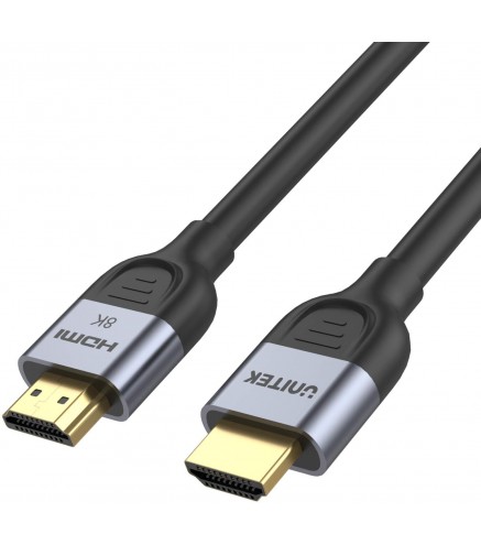 Unitek Kabel HDMI 2.1 8K 60Hz, czarny, 2m