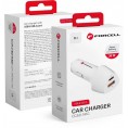 ŁADOWARKA SAMOCHODOWA Forcell Carbon CC50-1A1C 38 W 1x USB-C 1x USB-A PD 3.0 QC 3.0 BIAŁA