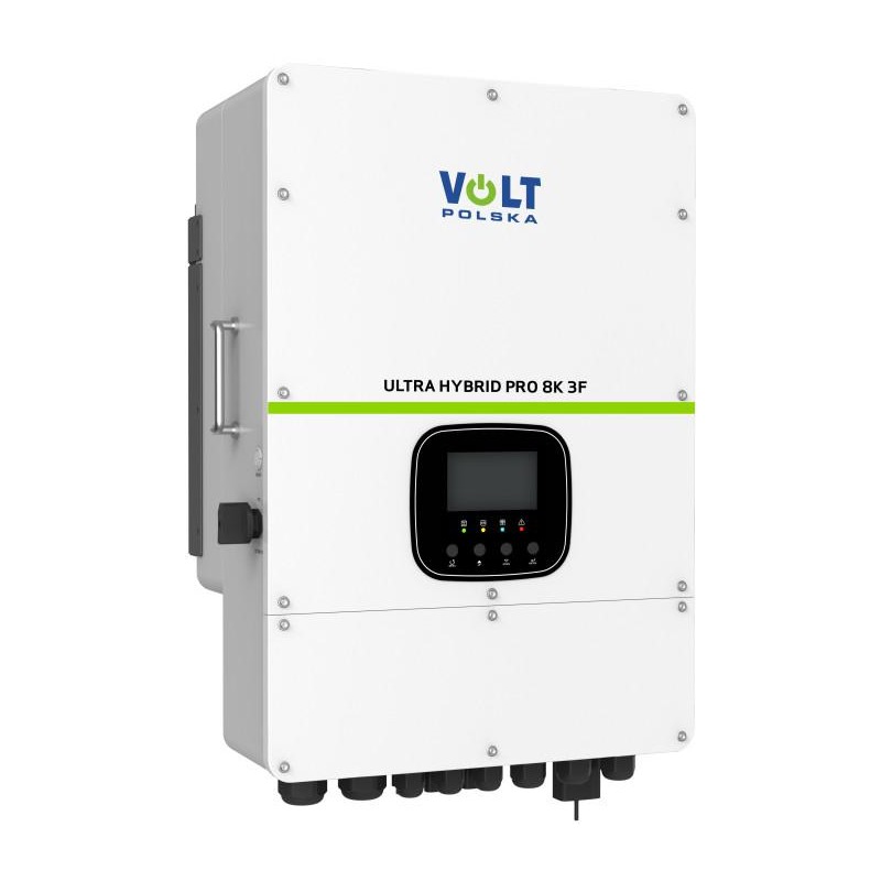 Inwerter solarny hybrydowy Volt Polska Ultra Hybrid Pro 8000W 8K 3F 48/230V-400V 2x MPPT (200-650V) Wi-Fi