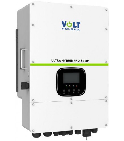 Inwerter solarny hybrydowy Volt Polska Ultra Hybrid Pro 8000W 8K 3F 48/230V-400V 2x MPPT (200-650V) Wi-Fi