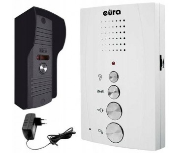 DOMOFON EURA ADP-11A3 ''INVITO'' b/słuchawkowy biały