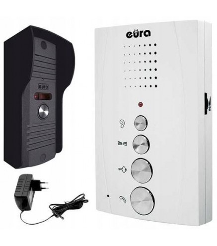 DOMOFON EURA ADP-11A3 ''INVITO'' b/słuchawkowy biały