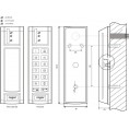 DOMOFON EURA ADP-11A3 ''INVITO'' b/słuchawkowy biały