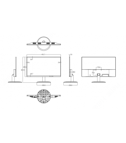 MONITOR DAHUA LM22-H200