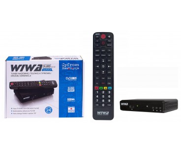 Tuner DVB-T/T2 WIWA H.265 LITE