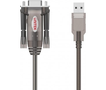 Kabel USB Unitek szeregowy USB-A do RS232 (DB9F)