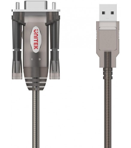 Kabel USB Unitek szeregowy USB-A do RS232 (DB9F)
