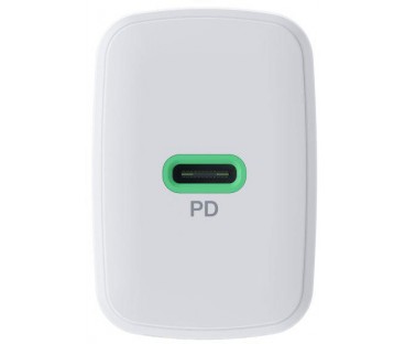 ŁADOWARKA SIECIOWA Greencell PowerSource Solo30 30W 1xUSB-C PD 3.0 QC 4.0+ biała