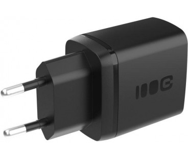 ŁADOWARKA SIECIOWA Greencell PowerSource Duo30 30W 1xUSB-C 1xUSB-A PD 3.0 QC 4.0+ czarna