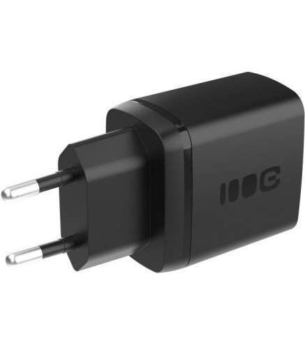 ŁADOWARKA SIECIOWA Greencell PowerSource Duo30 30W 1xUSB-C 1xUSB-A PD 3.0 QC 4.0+ czarna
