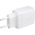 ŁADOWARKA SIECIOWA Greencell PowerSource Solo30 30W 1xUSB-C PD 3.0 QC 4.0+ biała