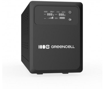 UPS ZASILACZ AWARYJNY Greencell PowerCore 1200VA 800W AVR 12VDC LCD